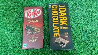 Amul Dark Chocolate Made From Finest Cocoa Beans ASMR Unboxing 🍫
