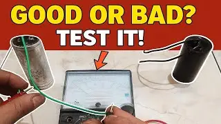 How to Check a Capacitor with an Analog Multitester@AutomotiveChannelAhmadi 
