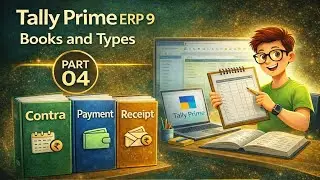 Tally Accounting Part 4 | Books of Accounts & Types | Shortcut Keys Tally