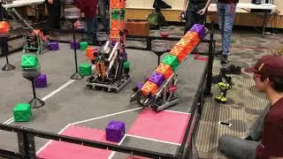 VEX U PYRO - Tower Takeover Autonomous Practice