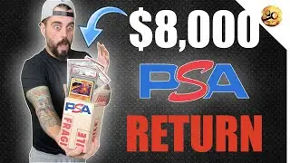 Pokemon PSA Graded Return Worth $8,000!!!  Vivid Voltage Charizard Staff Card.  **MUST WATCH**