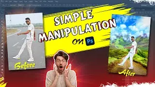 SIMPLE MANIPULATION l PS Beginner l #photomanipulation