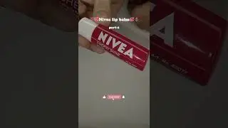 Nivea lip balm swatches part-2👄🍒#yootubeshorts #nivealipbalm #tranding @nivea#tranding