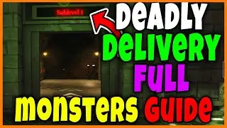 MONSTERS GUIDE in DEADLY DELIVERY - how to FIGHT Roblox