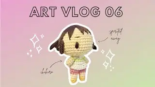✿ ART VLOG 6 ✿ How I Make Chihiro from Spirited Away Amigurumi