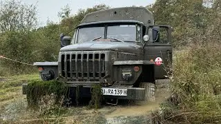Урал 4320, Ural 4320, Застрял! Festgefahren!