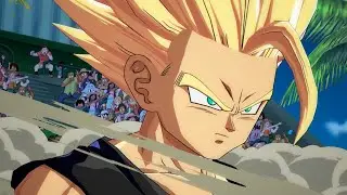A Full Match of Dragon Ball FighterZ Closed Beta