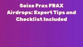 Claim Free Airdrop Frax FRAX ~ $73 USDT on Trustwallet