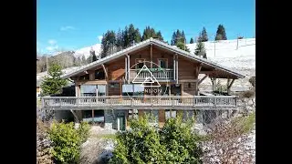 Magnifique chalet de 5 chambres rénové avec de superbe vue sur le Roc d’Enfer – Les Gets