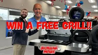 Win a FREE GRILL at Jay Malone Motors in Hutchinson, MN!