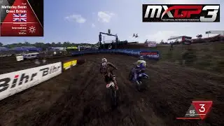 MXGP 3 (PC) Gameplay - Great Britain Matterley Basin