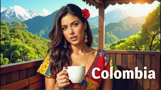 Colombian Caf&eacute; ☕ Relaxing Background Music for Work and Study | Cumbia to Brighten Your Day