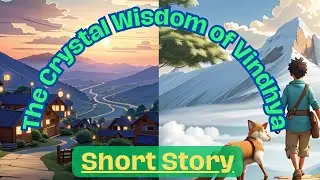 The Crystal Wisdom of Vindhya | English Listening & Reading | Short Story | English Hindi Subtitle