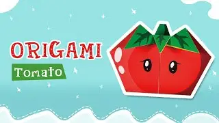 41. OPRET ORIGAMI TOMATO - One Sheet | No Tape | No Glue