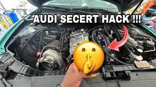 AUDI MORE HORSE POWER TORQUE AND MILEAGE HACK !!! IN 5 MINUTES GET YOUR POWER BACK !!