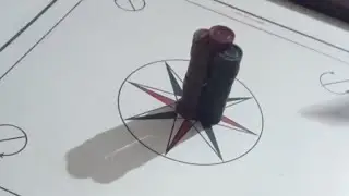 Indian live carrom game victory sis & brother 😂🤍