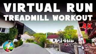 25-Minute Virtual Run in Scenic Bavaria, Germany | 4K Treadmill Workout
