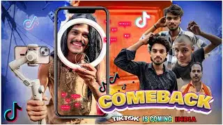 TikTok Comeback in India 2025 || वापस आएगा TIK-TOK..? || Funny Comedy Video Tik -Tok || Comedy XYZ 