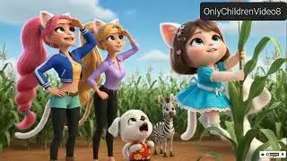 Zebra CRYING for Help! 😭 Rumi & MamaCats Amazing Rescue🦓Hindi Cartoon | Kahani  Moral Stories Like❤️