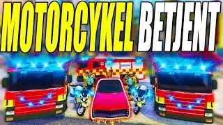 STOR EKSPLOSION - BRAND CHEFEN KOMMER - MOTORCYKEL BETJENT - GTA V LSPD:FR - DANSK POLITI [#147]