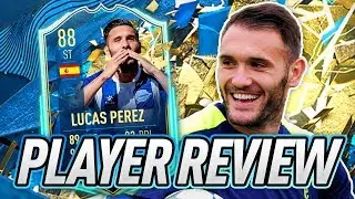 MY RED PICKS! 😉 88 TOTSSF LUCAS PEREZ PLAYER REVIEW! - FIFA 20 Ultimate Team
