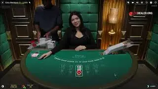 Easy Blackjack Live from Evolution