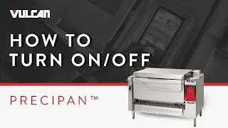 How to Turn the Power On and Off  for the Vulcan PreciPan&trade;