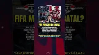Fifa Matchday Batal? #timnasindonesia #shorts
