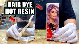 What Happens If You Try To Color Resin With Hair Dye?