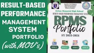 RPMS 2023-2024 Portfolio for Teacher I-III (with MOVs)