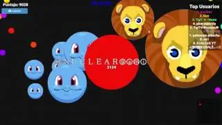 AGAR.IO- El Mejor Gameplay! SplitRunning, TrickSplit y PopSplit MONTAGE