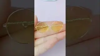 Making glasses doll#doll #teachings #art #cute #glasses