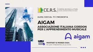 Presentazione di AIGAM - Associazione Italiana Gordon per l'Apprendimento Musicale