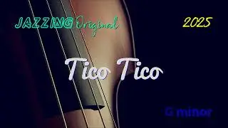 Original Backing Track TICO TICO G minor Latin Swing Play Along Singer Tenor Sax Trumpet Guitar