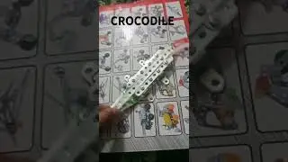 AMAZING CROCODILE FROM MECCANO SET | #mecadile #meccano #shorts #childrentoys