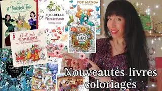Nouveautés livres coloriages 2023. Coloriage pour adulte