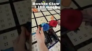 VEX IQ - Day 1 of building double claw + 180 mech #vexiq #vexrobotics