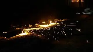 Рельсошлифовальный поезд на перегоне Кехра - Аэгвийду / RR 40 MF doing some work at Estonian railway