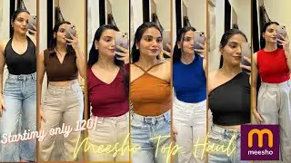 Meesho Crop ,Tank ,Causal Top Haul 👚😍|| Staring only 120₹ 💃✨