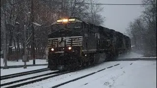 Snowy railfanning on the NEC, Lehigh Line, and the Harrisburg Line