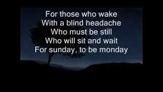 Sia   Sunday lyrics