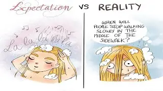Comics By French Artist Filled With Light Hearted Humor And Daily Realities