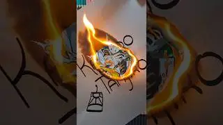 Draw Tanjiro🔥 - Kimetsu no Yaiba #tanjiro #kimetsunoyaiba #demonslayer #infinitycastle #drawing #art