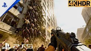 ENDGAME ZOMBIE RUSH &ndash; WWZ PS5 Pro Ultra Realistic Gameplay