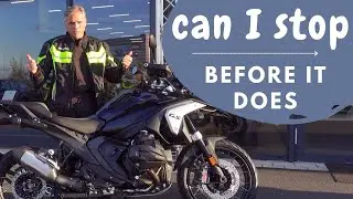 Emergency Braking While In Up Position - BMW R 1300 GS