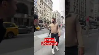 (EXCLUSIVE FOOTAGE)TraxNYC Matt almost gets into fight in diamond district #oblock #chiraq #newyork