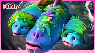 Ollie and Ivy’s MEGA Fish Mission 🐠 Swapped | Netflix Family