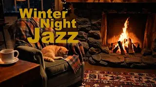 Fireside Dreams: Relaxing Jazz Music for Pleasant Thoughts 🪵💭