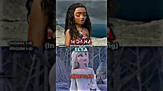 Moana vs Elsa (in terms of writing)
