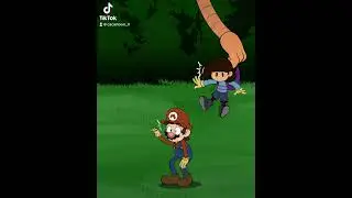 And Frisk is gone I guess #game6crossover #meme #undertale #mario #fnaf #bendy #sonic #cuphead